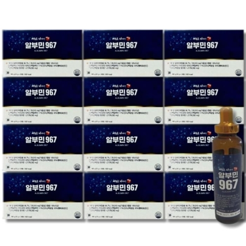 지니트레저 배한호 원장의 명작 알부민967 30병 (12개)