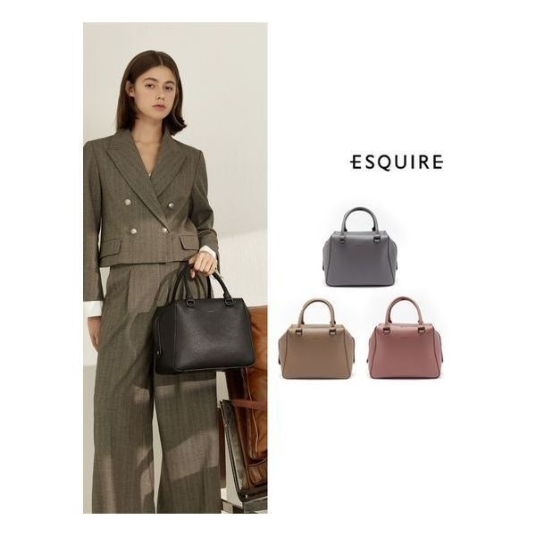 에스콰이어 프라하 소가죽 토트백 4컬러 192680