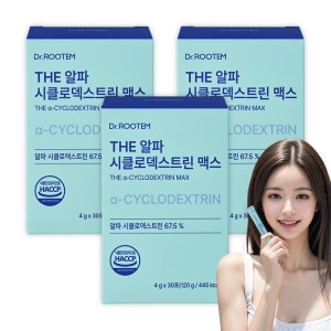 닥터루템 THE 알파시클로덱스트린 맥스 4g 30포 (3개)_이미지