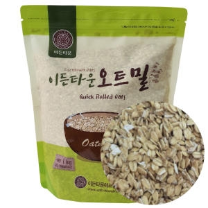[불명] 식사용 오트밀후레이크 수입산  /귀리 오트밀이미지입니다. 누르면 해당 게시물로 새창이동합니다.