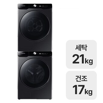 삼성전자 그랑데 AI WF21T6500KV + <b>DV17T8740BV</b>