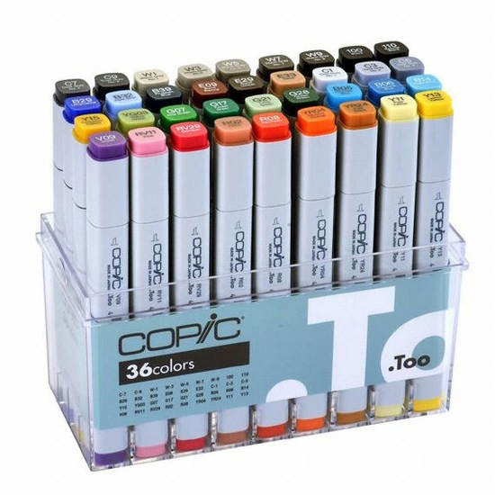 클래식 트윈 마카 세트 36색