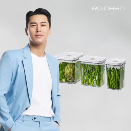 로이첸 아이바큠 라지 진공용기 3종 라지1.1Lx1개+라지1.8Lx1개+라지2.8Lx1개_이미지