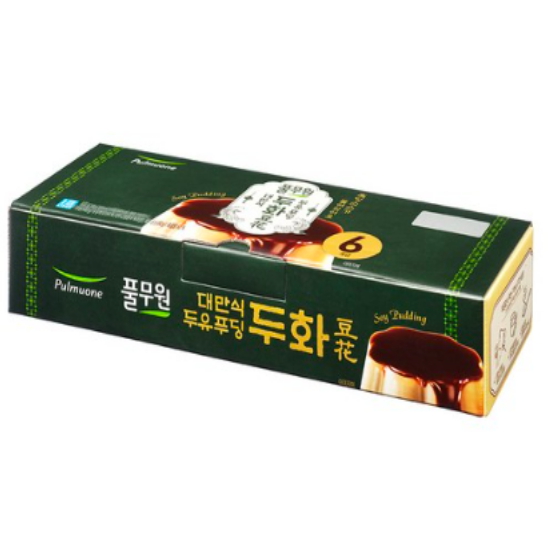 풀무원 대만식 두유푸딩 두화 6개입 600g (2개)