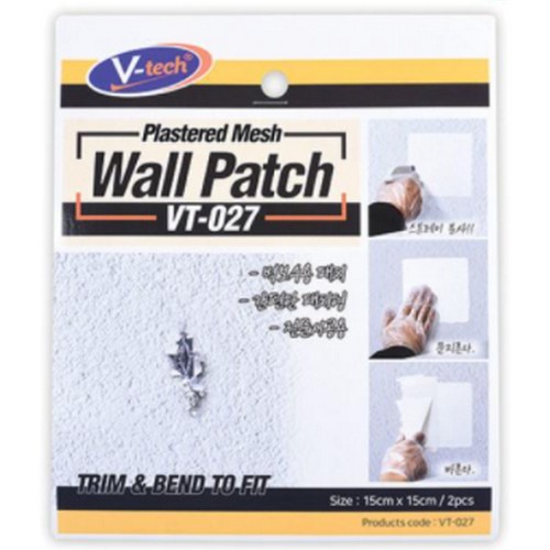 브이텍 벽보수용 보수 패치 VT-027 2p (1개)