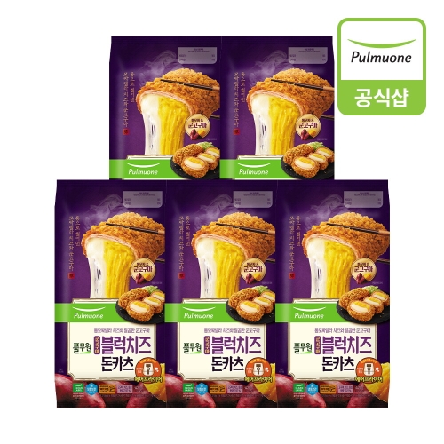 풀무원 군고구마 블럭치즈 돈카츠 420g (5개)_이미지