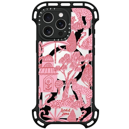 CASETIFY 아이폰16 프로 맥스 치타 파라다이스 핑크 울트라 바운스 케이스 (해외구매)_이미지