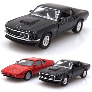 웰리 BMW M1 + 포드 머스탱보스 429 미니카 2P 세트_이미지