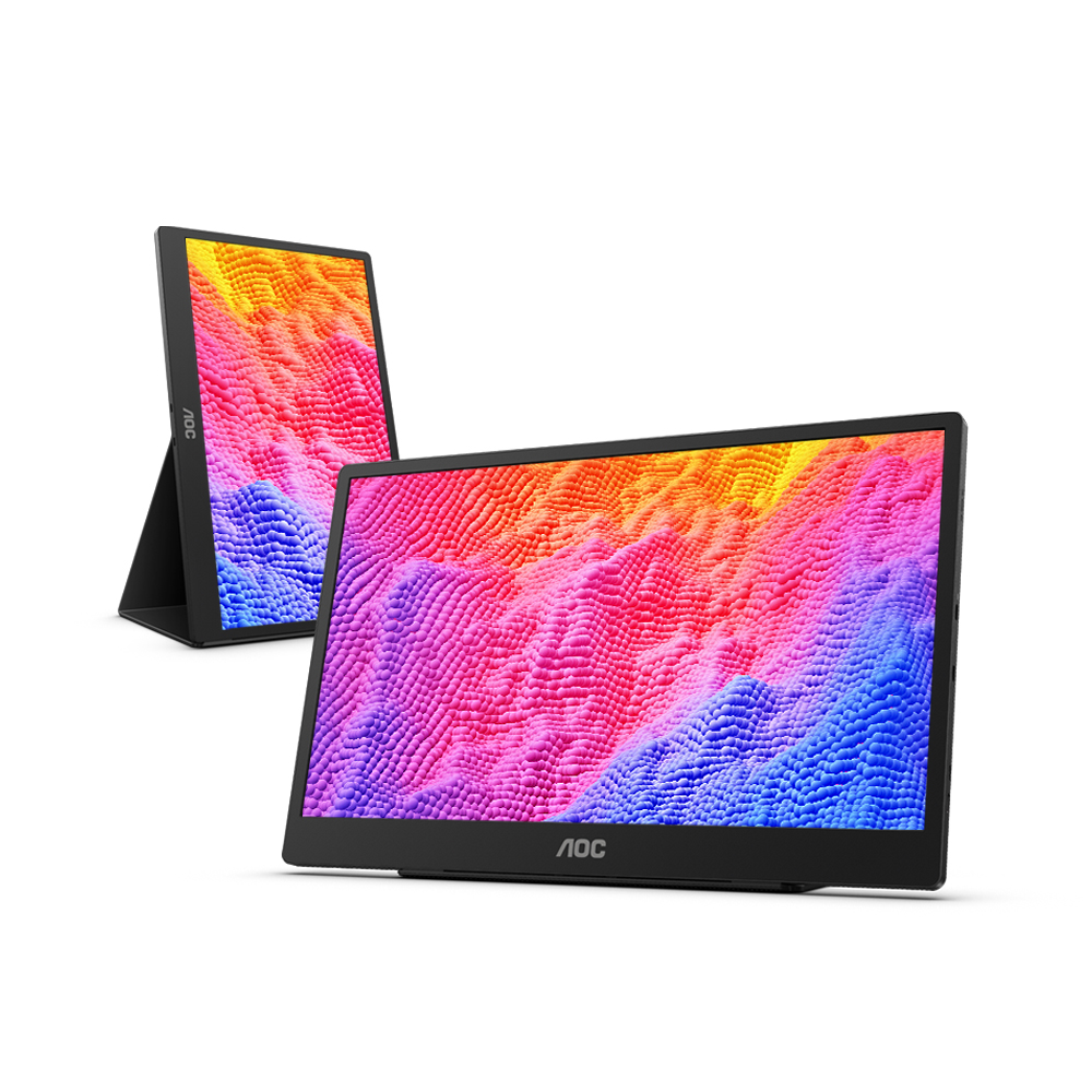 알파스캔 AOC 16T2 USB-C 멀티터치 포터블 무결점