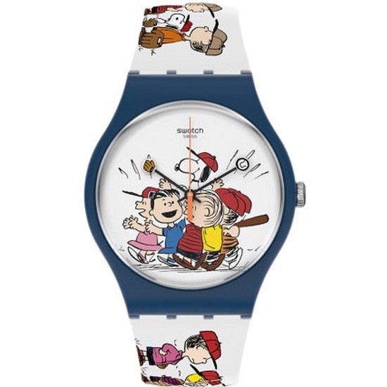 스와치 X Peanuts NEW GENT BIOSOURCED SO29Z107_이미지
