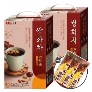 쌍화차 50T+50T 총 100T + 핫초코 3T