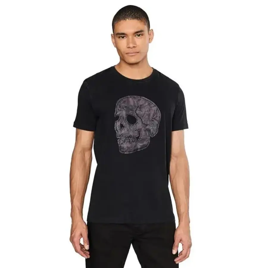 아플리케 스컬 Tee KG7211R25 블랙 1162364