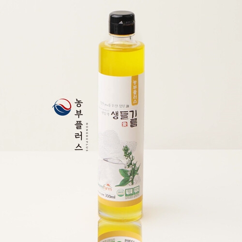 농부플러스 국산 냉압착 생들기름 300ml (1개)