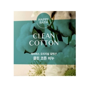 해피바스 오리지널 컬렉션 클린 코튼 비누90g (1개)_이미지