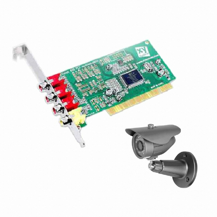 자이시큐리티 XV400PCI LITE + XY-B5024R 패키지 (카메라 1개+녹화기)_이미지