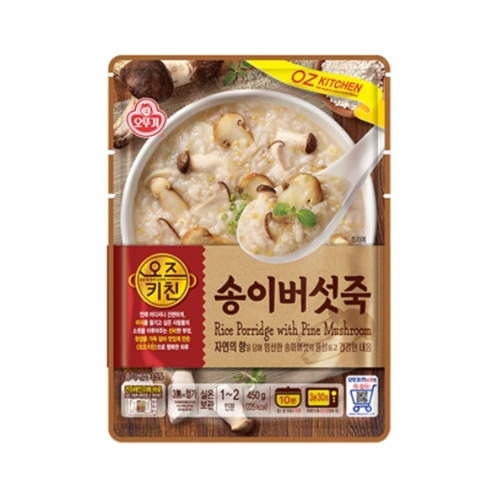 오뚜기 오즈키친 송이버섯죽 450g (10개)_이미지