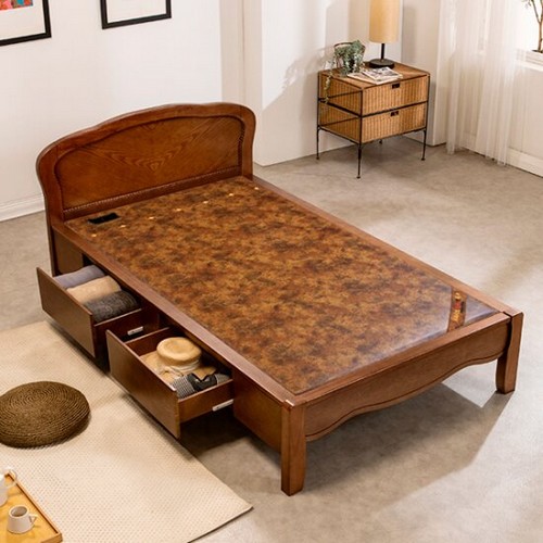 현대의료기 G206V2SS 서랍형 흙침대 SS (황토숯볼)