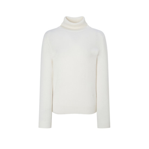 LF 헤지스레이디스 여성 캐시미어100% 클래식 터틀넥 아이보리 HSSW5DC01IV