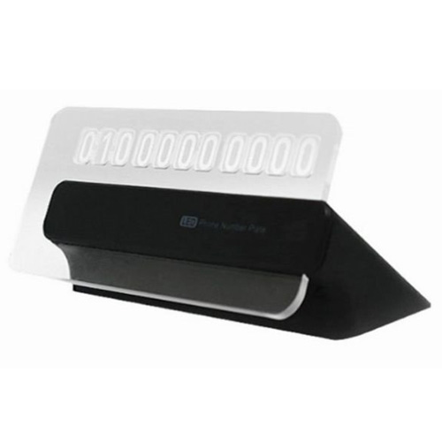 블랙패널 LED 주차알림판