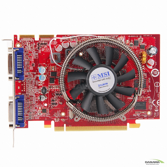 MSI 라데온 HD 4670 R4670-2D1GD3 1GB VF9 BLACK PEARL_이미지