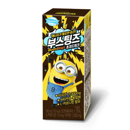 동원F&B 덴마크 부스팅즈 초코드링크 190ml (48개)_이미지