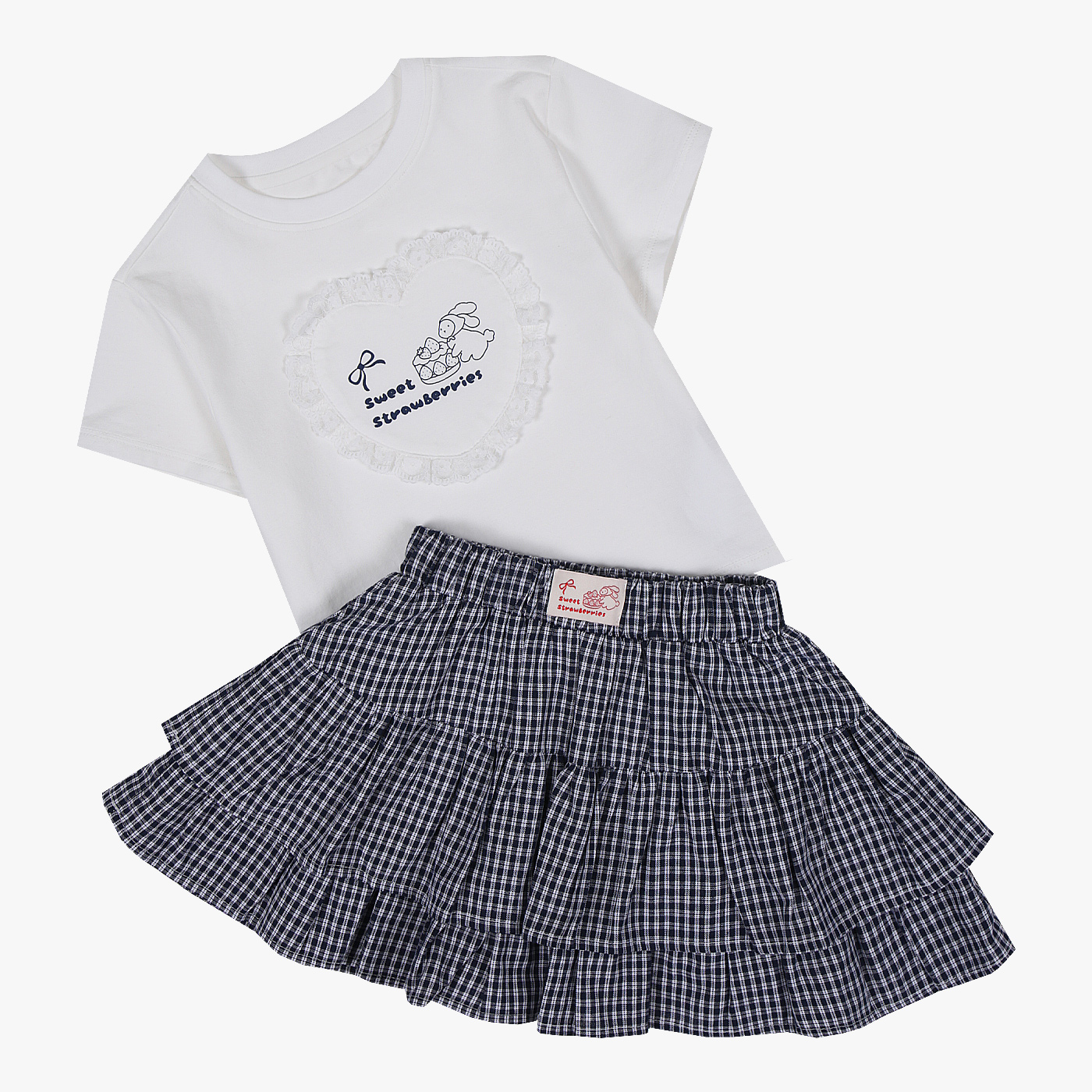 밀리밤 러브 스트로베리 상하세트 MLRT2642G 쇼핑점_이미지