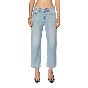 디젤 여성 데님 보이프렌드 스트레이트-인디고 블루 1460301
