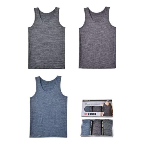 남성 BC514863 빅사이즈 런닝 3매입-110 소프트한촉감 메리야스_이미지