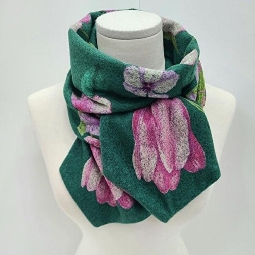 패션 애슬릿 여성 튤립 엄마 할머니 선물 겨울 롱 목도리 11919517A