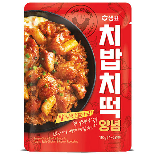 샘표식품 치밥치떡 양념 110g (12개)_이미지