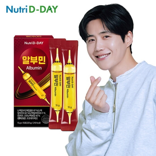  뉴트리디데이 마시는 알부민 15g 15포 [1개]