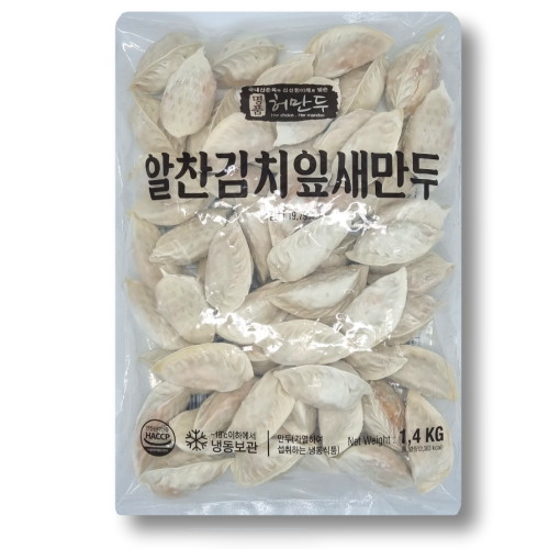 허만두 알찬 김치 잎새만두 1.4kg (1개)_이미지