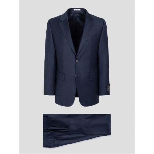 로가디스 울 캐시미어 미니멀 루즈 핏 수트 세트 네이비_PS00136618R_이미지
