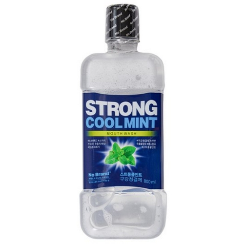 노브랜드 스트롱 쿨민트 구강청결제 800ml (3개)_이미지