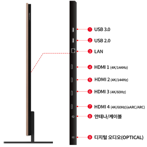 TCL 55A400 Pro (무타공 벽걸이)_이미지