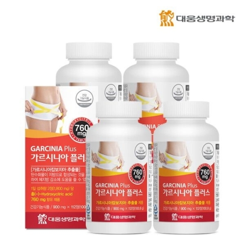 대웅생명과학 가르시니아 플러스 112정 (4개)
