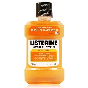 존슨앤존슨 리스테린 내추럴 시트러스 250ml (8개)