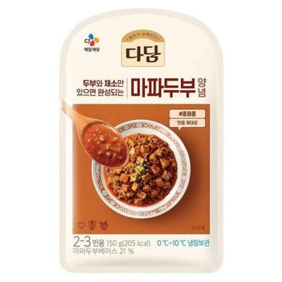 CJ제일제당 다담 마파두부 양념 150g (3개)