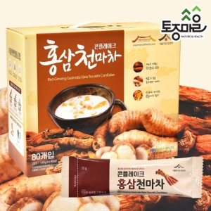 토종마을 홍삼천마차 콘플레이크 80개입_이미지