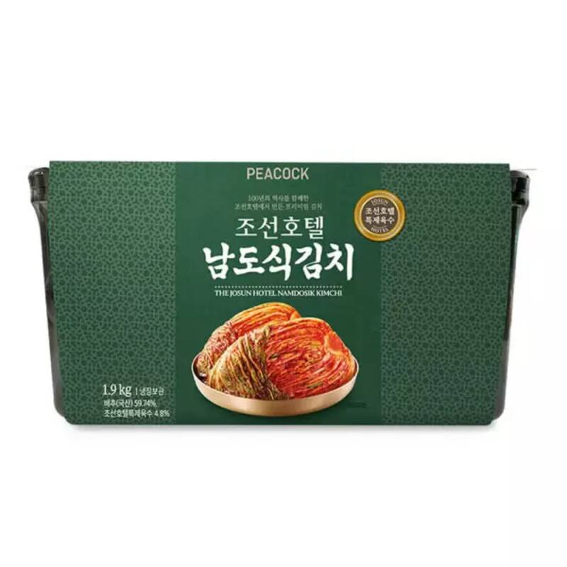 조선호텔 특제육수 남도식 포기김치 1.9kg (2개)_이미지