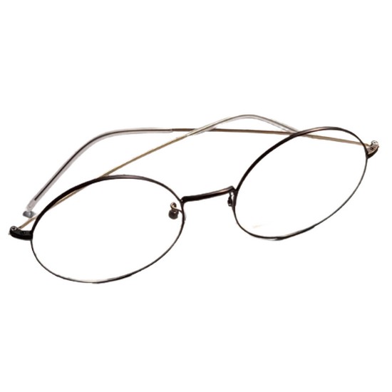 멜라크메 초탄성 편안한 동글이 정원형 라운드 투톤 안경테