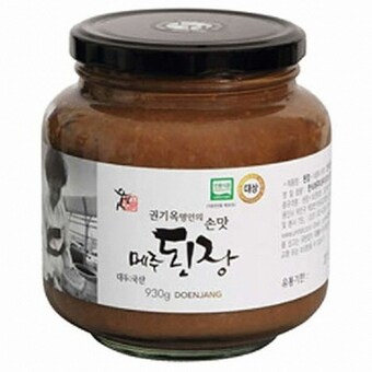 상촌식품 권기옥 명인 한식 메주<b>된장</b> 930g