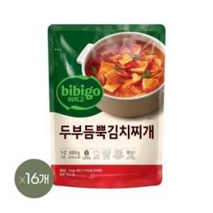 CJ제일제당 비비고 두부듬뿍 김치찌개 460g (16개)_이미지