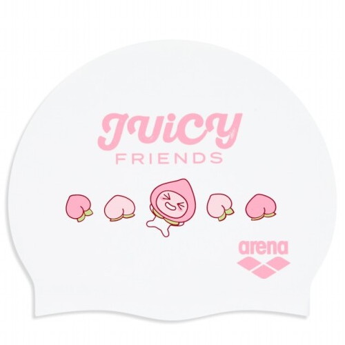 아레나 카카오프렌즈 어피치 복숭아 실리콘수모 A5AC1AC95WHT_이미지