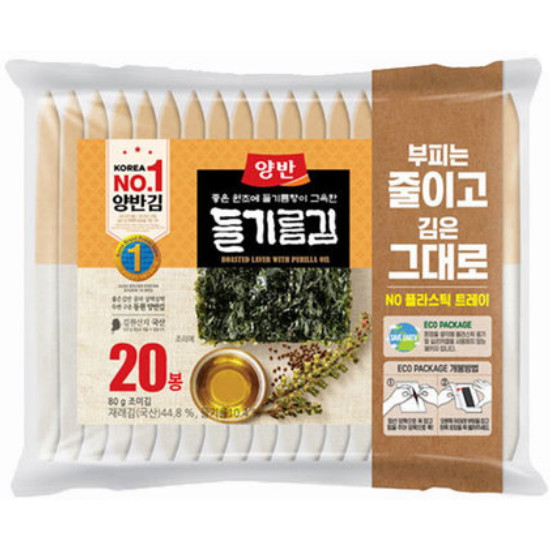 들기름김 80g