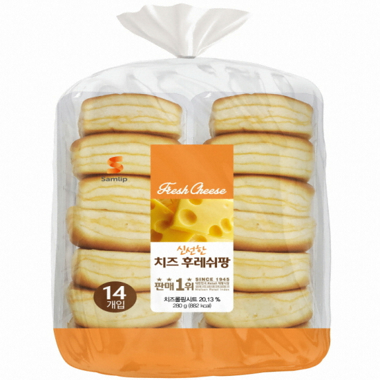 SPC삼립 치즈 후레쉬팡 280g이미지입니다. 누르면 해당 게시물로 새창이동합니다.