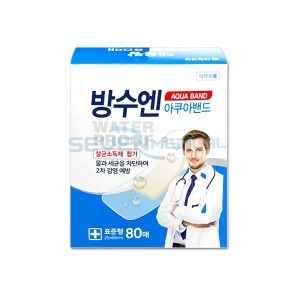 방수엔80매 표준형 아쿠아밴드 클린방수밴드