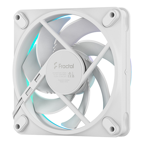 Fractal Design Momentum 12 RGB (화이트)_이미지