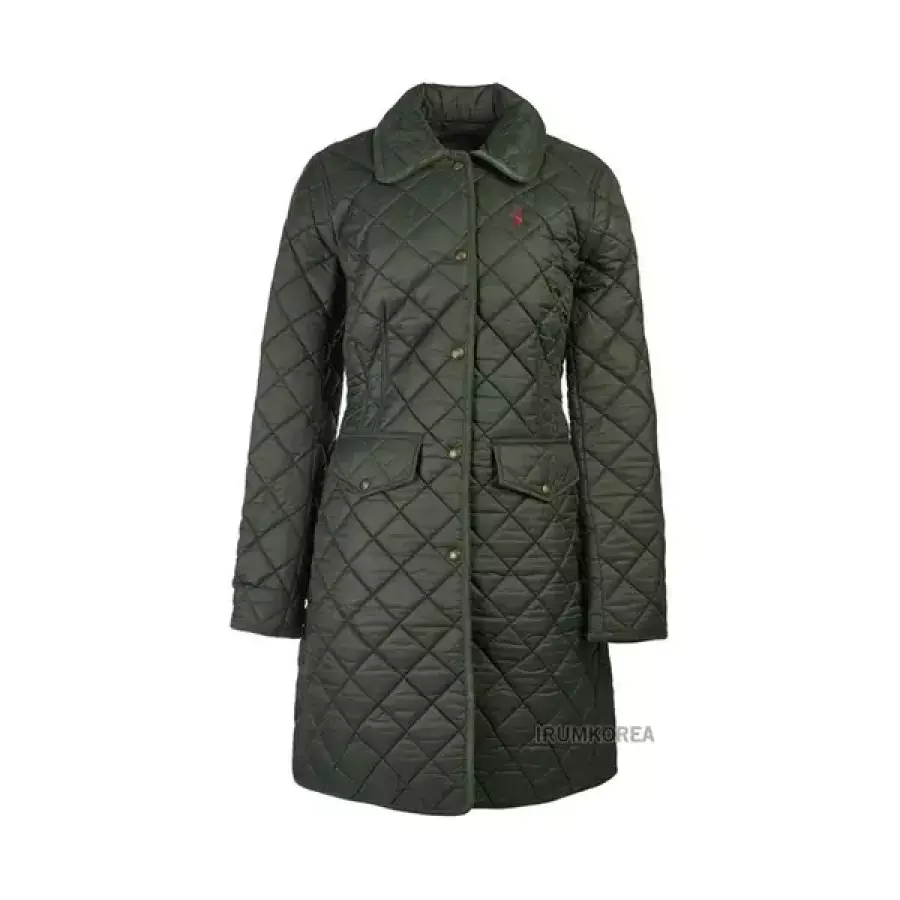 폴로랄프로렌 0000111847RLAI FW24 여성 포니 퀼팅 롱 패딩자켓 211940997 003 LE121840