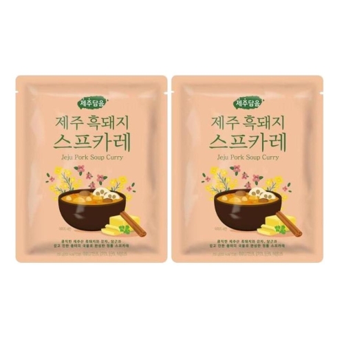 오뚜기 제주담음 제주흑돼지 스프카레 250g (2개)